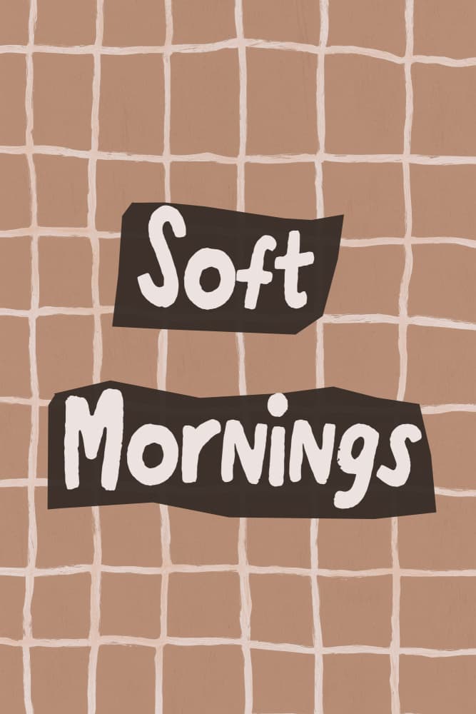 Softmornings by Treechild — canvas wall art