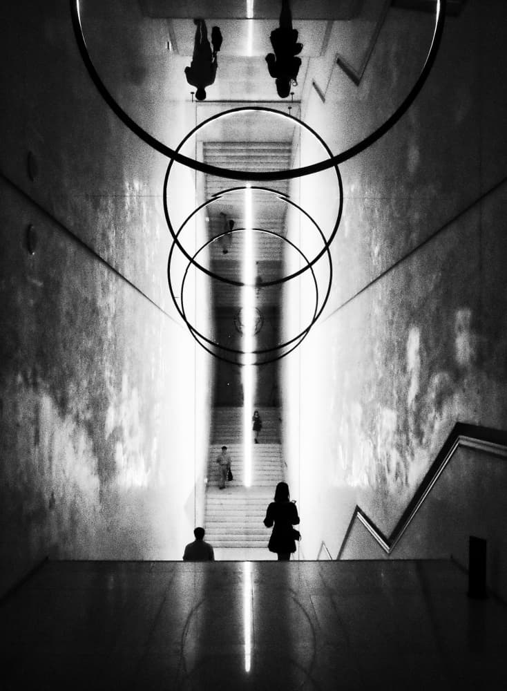 Dramatic Light and Silhouettes by Mi Young Choi — canvas wall art