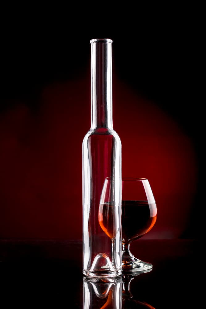 Elegant Cognac Still Life by Brig Barkow — canvas wall art