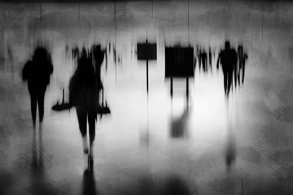 Urban Motion Blur by Marc Huybrighs — canvas wall art