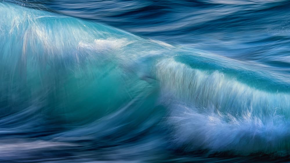 Fluid Ocean Motion by Paolo Lazzarotti — canvas wall art