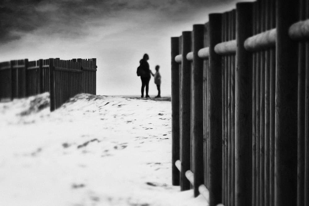 Coastal Walk Together by Rui Correia — canvas wall art