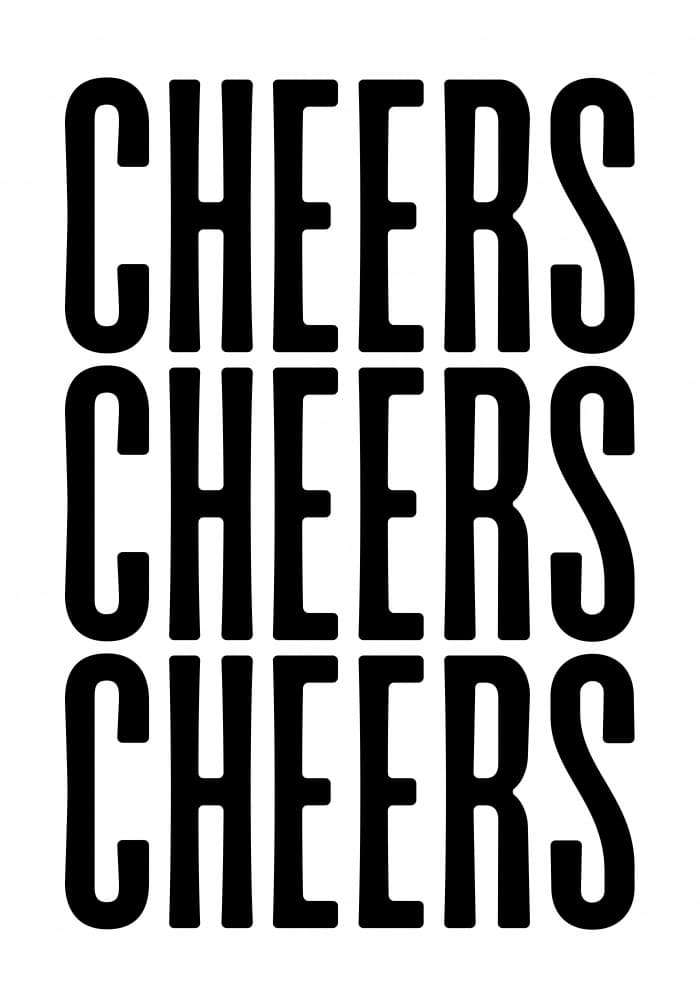 Triple Cheers by Athene Fritsch — canvas wall art