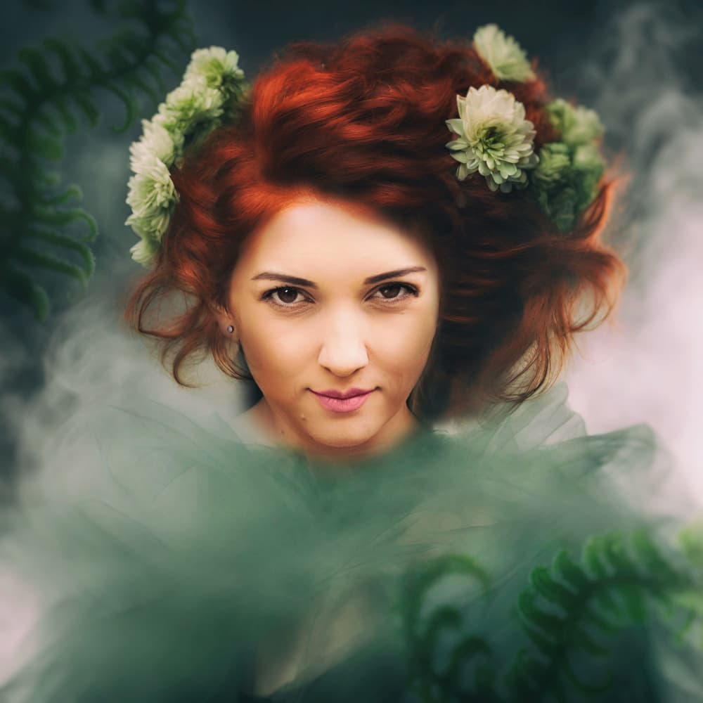 Misty Forest Nymph by Ewa Całkosińska-Kajzer — canvas wall art