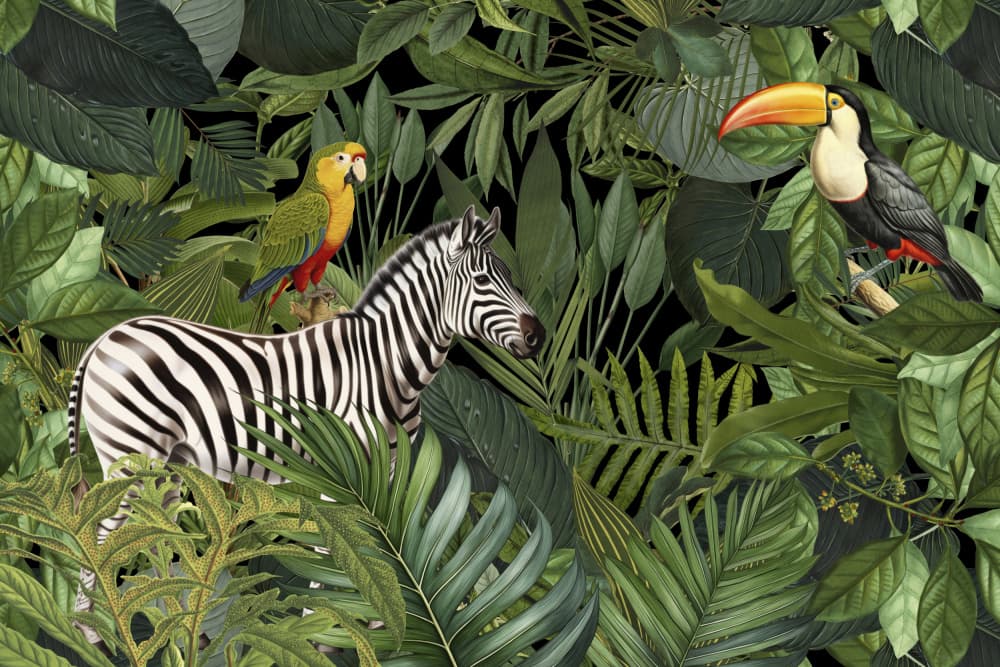 Vibrant Jungle Wildlife