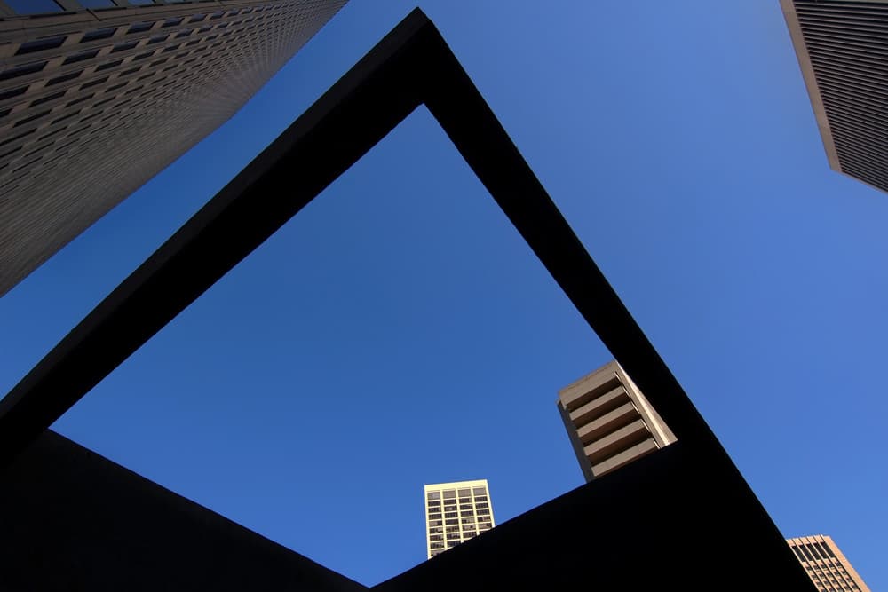 Framed Urban Sky by Jure Kravanja — canvas wall art