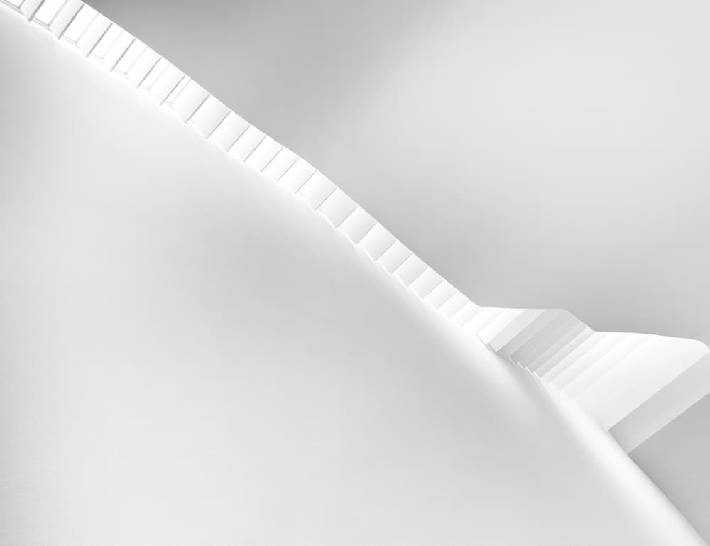 Modern Minimalist Steps by Jeroen van de Wiel — canvas wall art