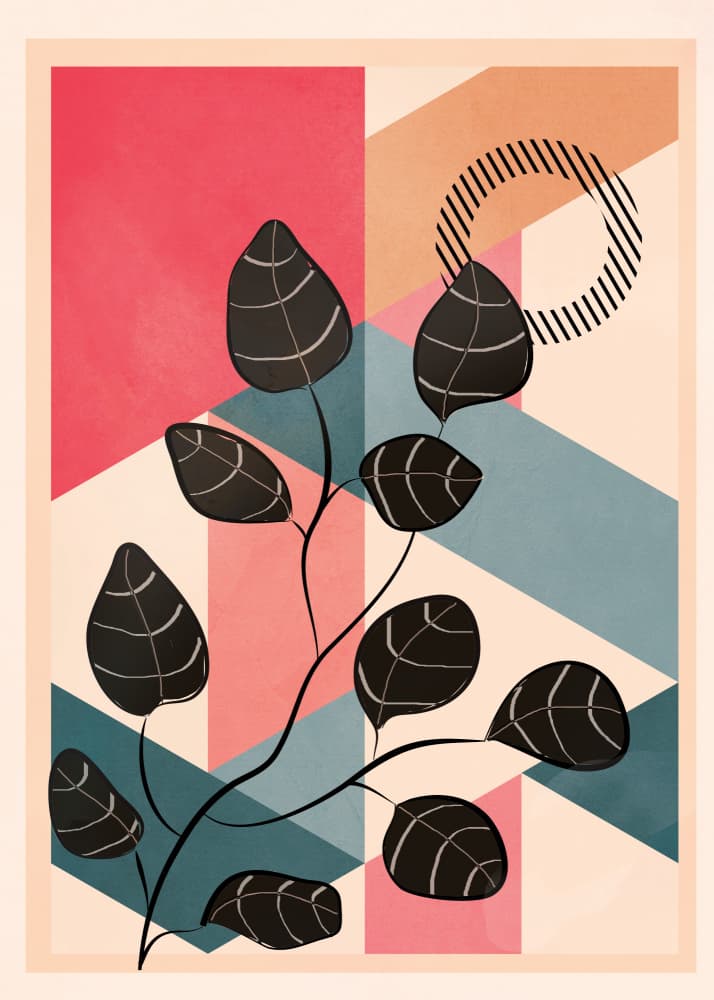 Organic Geometric Design by City Art — canvas wall art