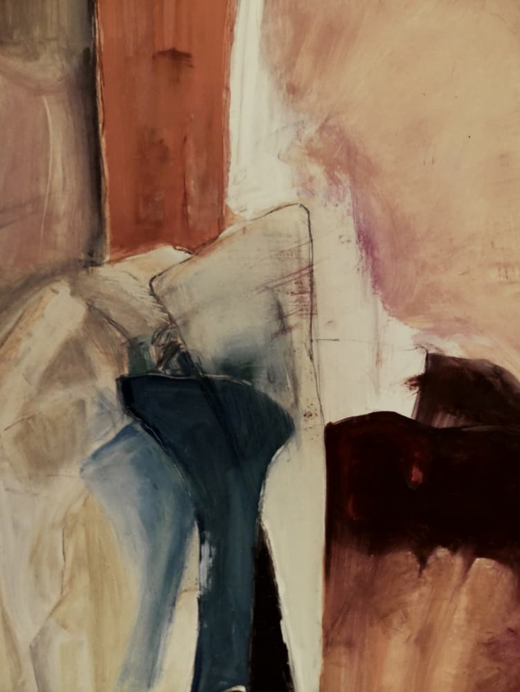 Dynamic Abstract Shapes by Doris Schmitz — canvas wall art