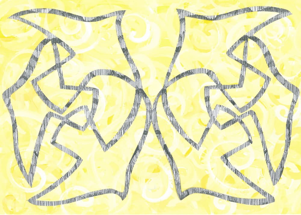 Abstract Yellow Flow by Isabelle Brent — canvas wall art