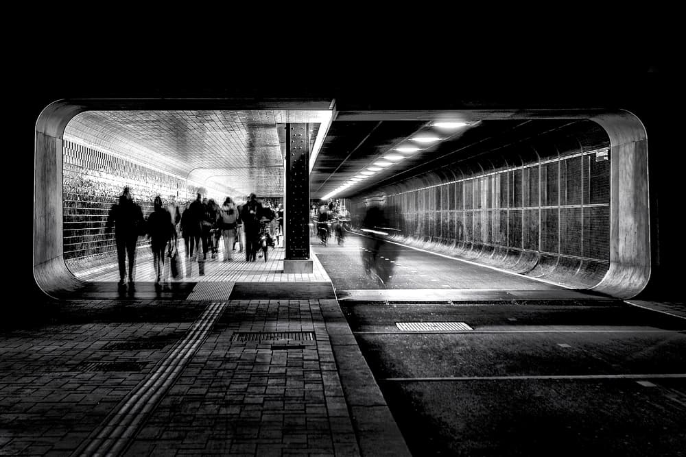 Urban Passage Motion by Wilma Wijers Smeets — canvas wall art