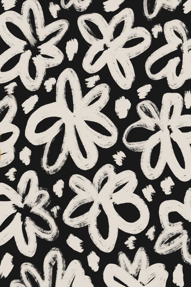 Bold Blossoms by Treechild — canvas wall art