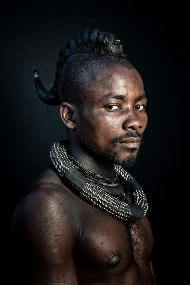 Intense African Man by Trevor Cole — canvas wall art
