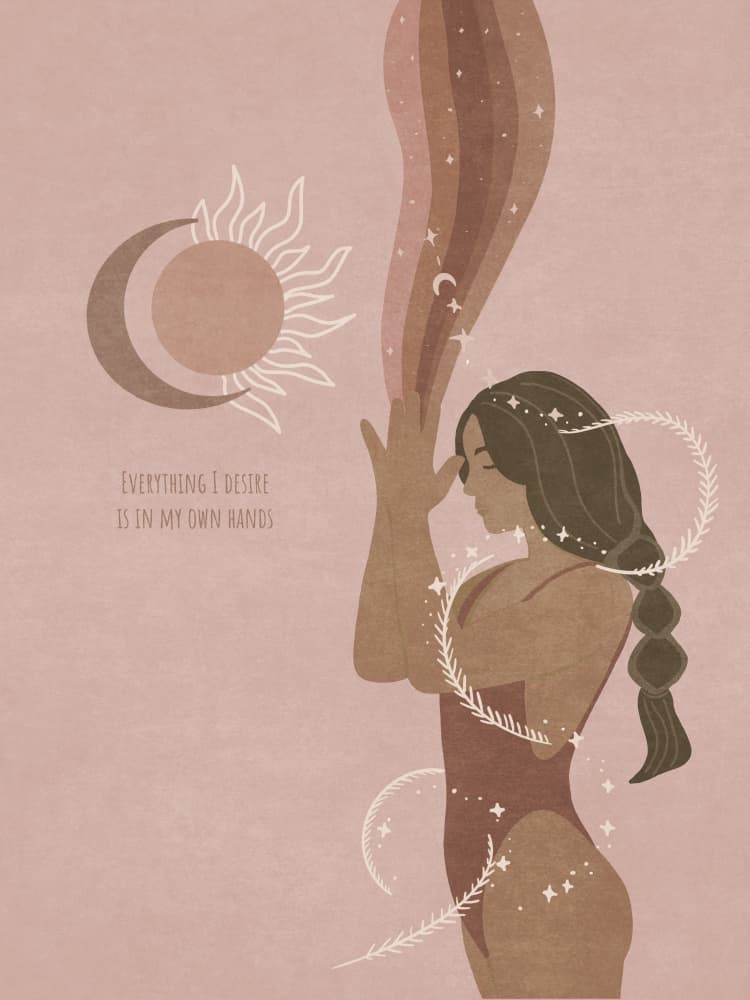 Celestial Dreams by Emel Tunaboylu — canvas wall art