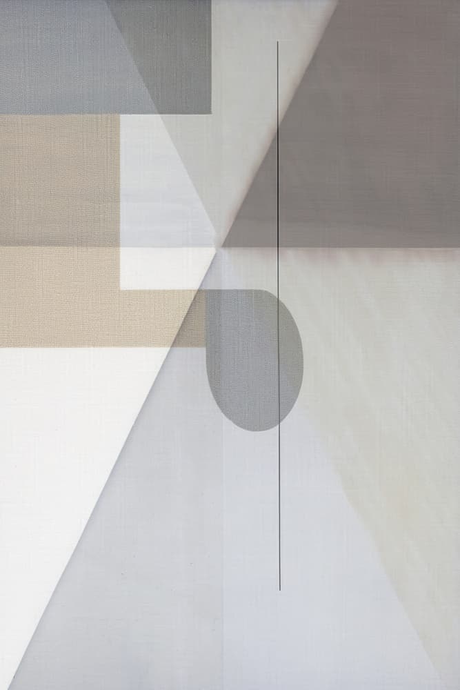 Neutral Geometric Abstract by cartissi — canvas wall art