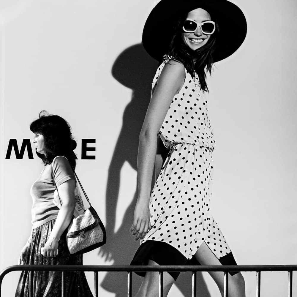 Happy Street Fashion by Bobby Kostadinov — canvas wall art