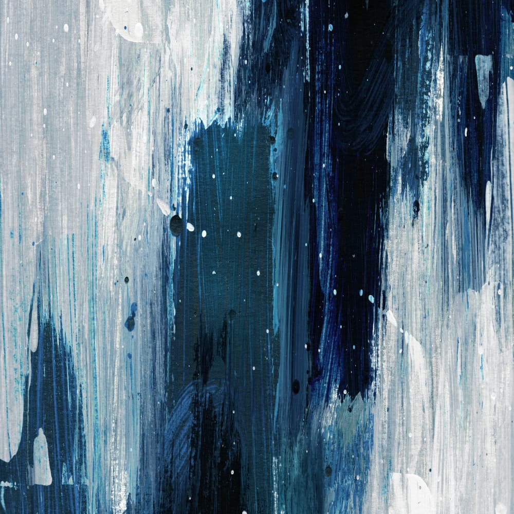 Indigo 2 by Dan Hobday — canvas wall art