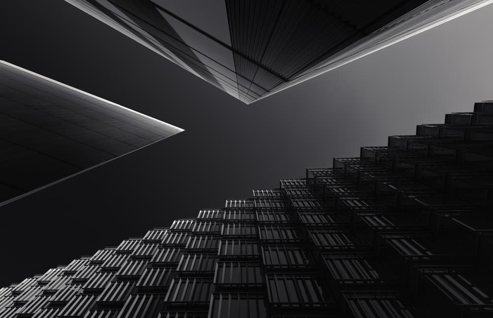 Dramatic Building Angles by Merakiphotographer — canvas wall art
