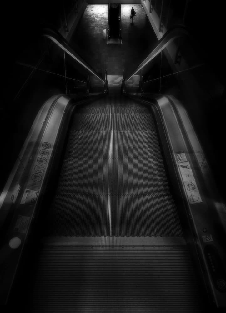Deep Urban Descent by Jorge Pimenta — canvas wall art