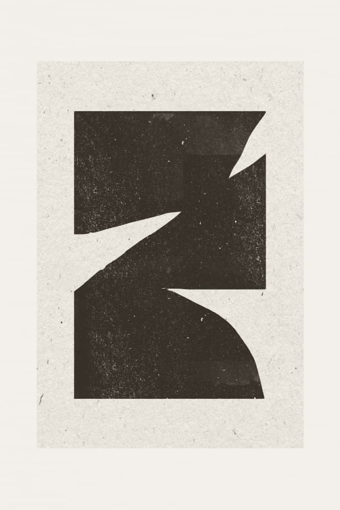 Fragmented Shape by THE MIUUS STUDIO — canvas wall art