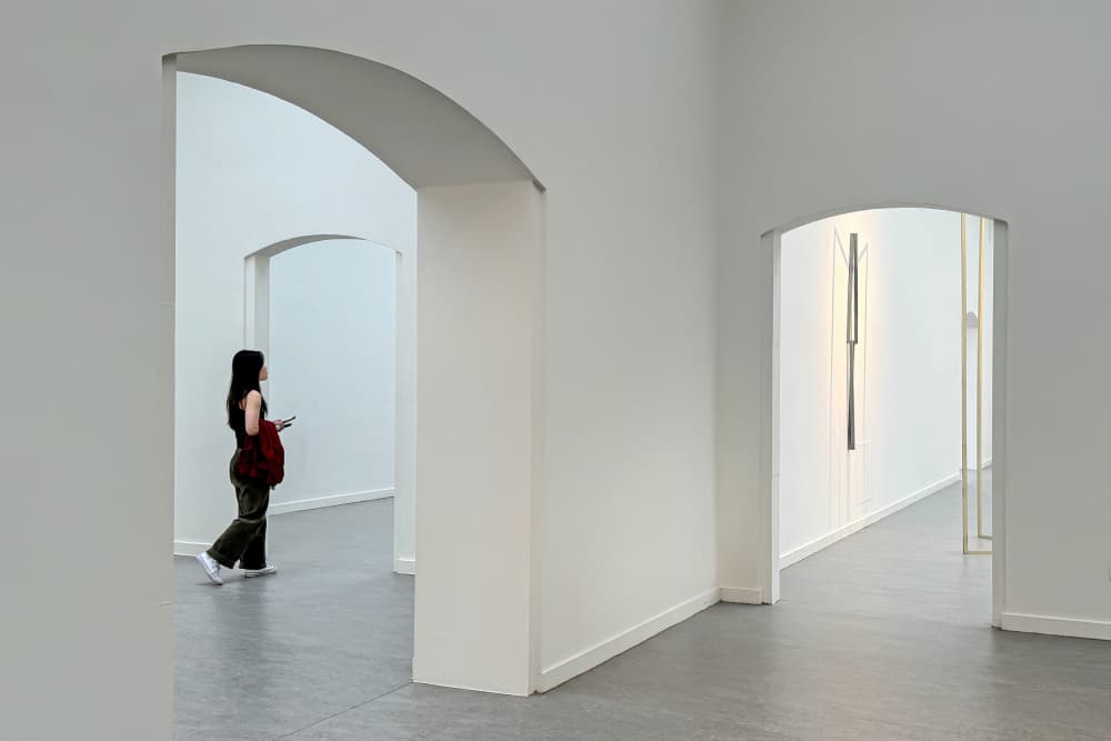 Woman Through Arches by Lus Joosten — canvas wall art