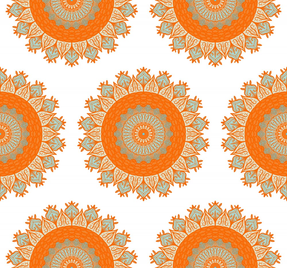 Vibrant Bohemian Mandalas by Marika Barsrsind — canvas wall art