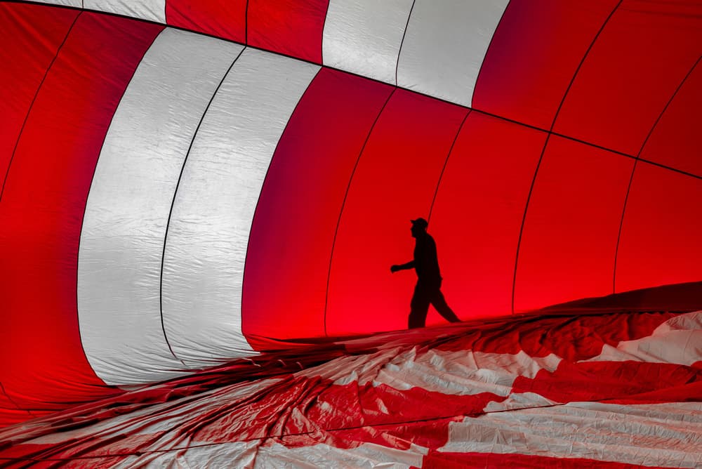 Inside the Red Balloon by Barré Thierry — canvas wall art