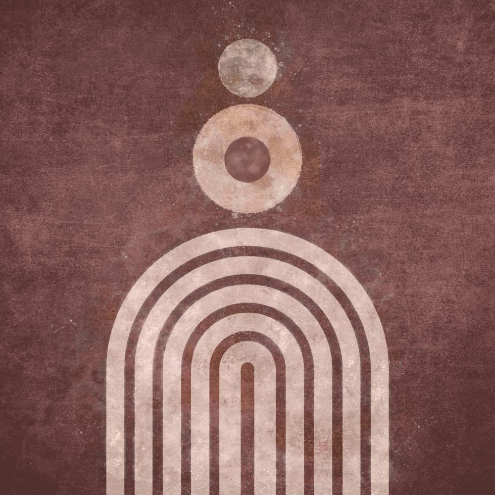 Serene Symmetry by Emel Tunaboylu — canvas wall art