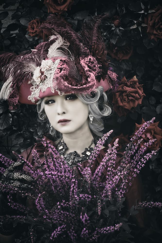 Elegant Gothic Lady by KOIKI — canvas wall art