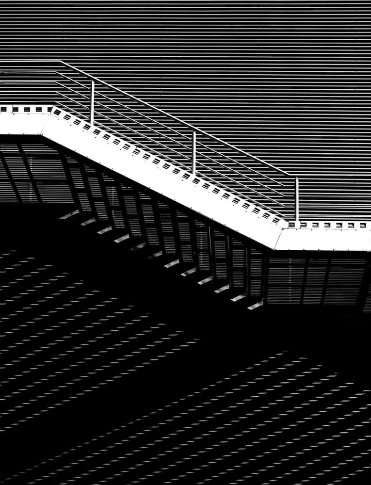 Geometric Ascent by Anna Niemiec — canvas wall art