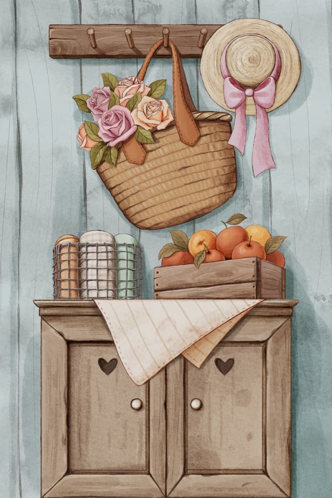 Cottage Kitchen Charm by Xuan Thai — canvas wall art