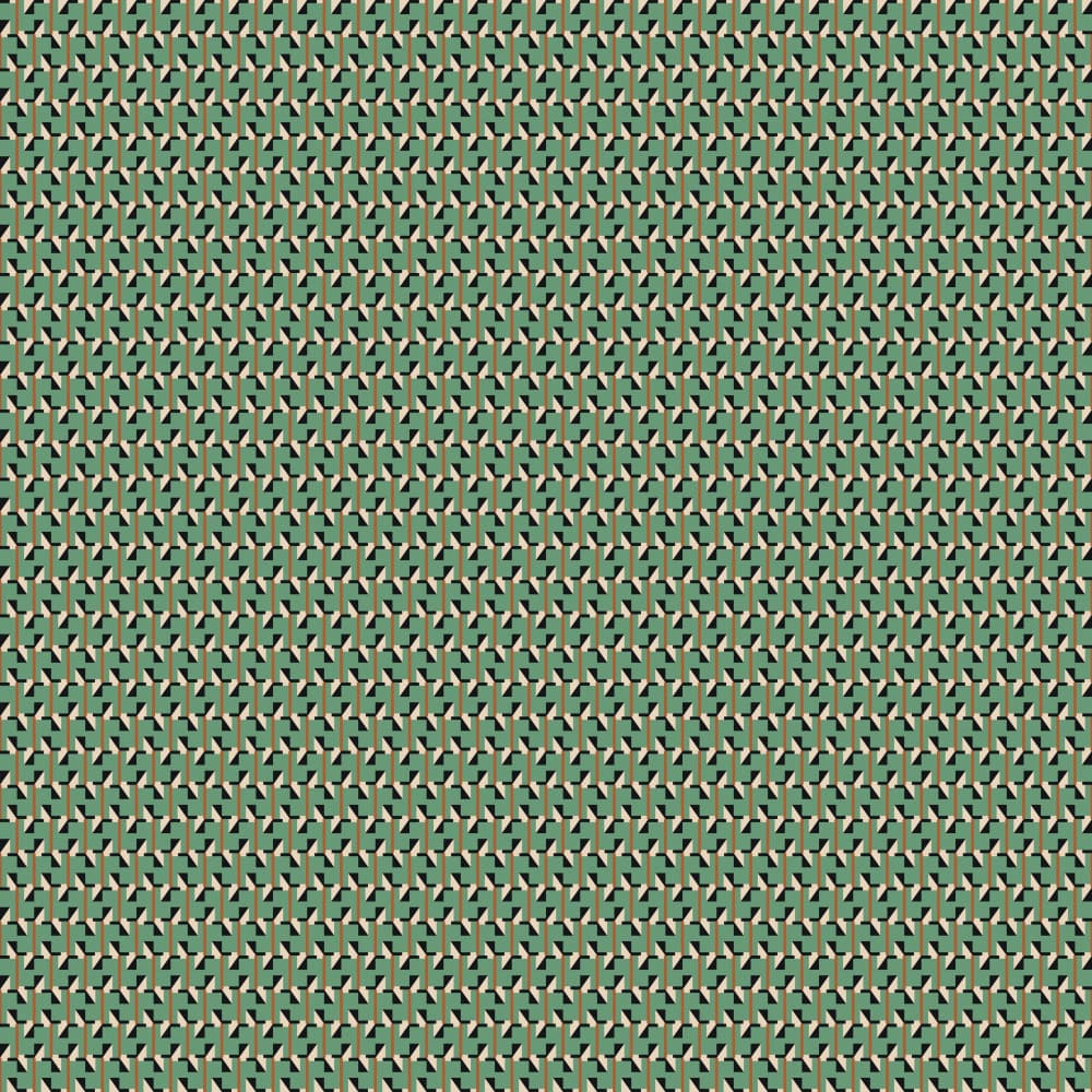 Elegant Sage Geometric Pattern