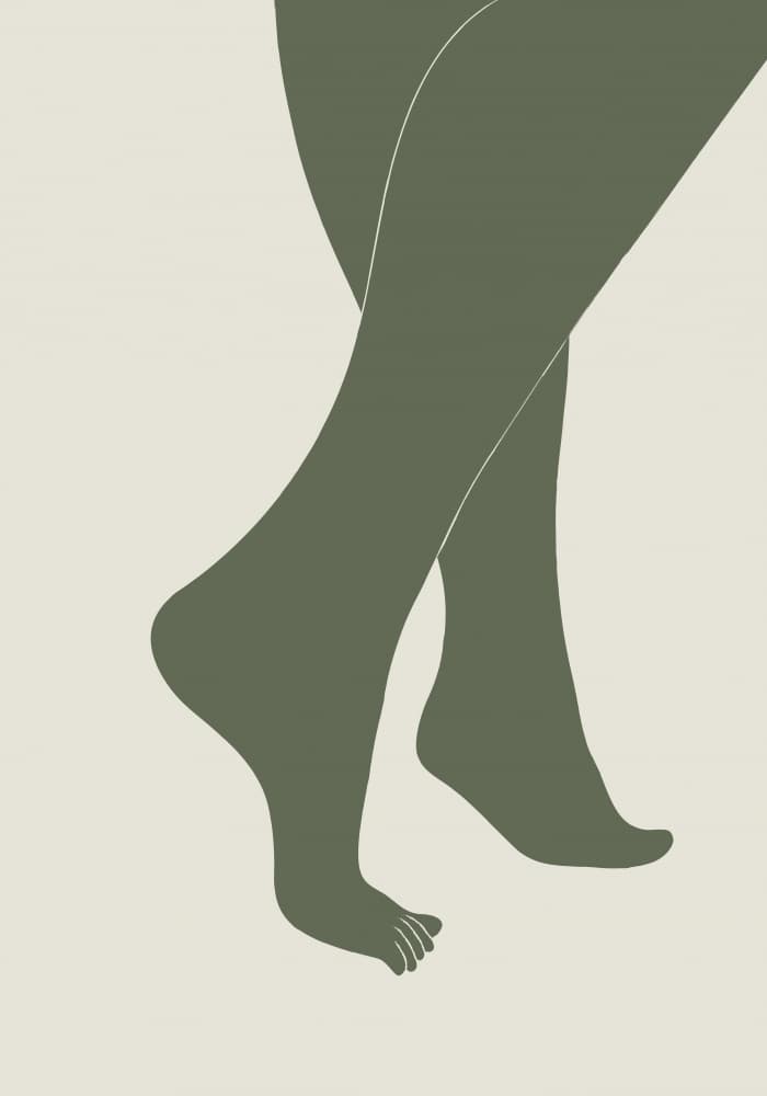 Barefoot Grace by Pictufy Studio II — canvas wall art