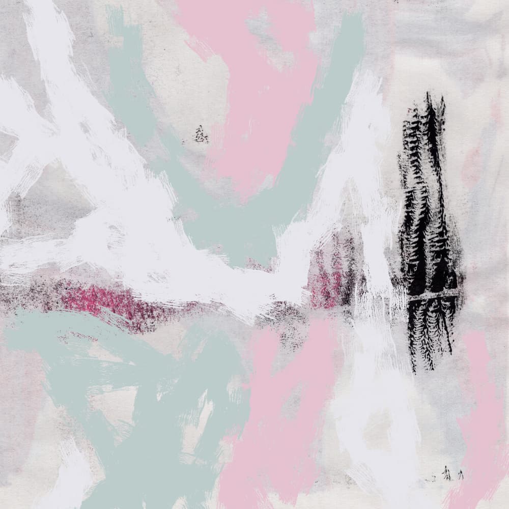 Soft Pastel Abstract Strokes by Dina Dankers — canvas wall art