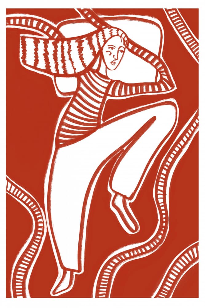Quiet Contemplation by Mela Patterns — canvas wall art