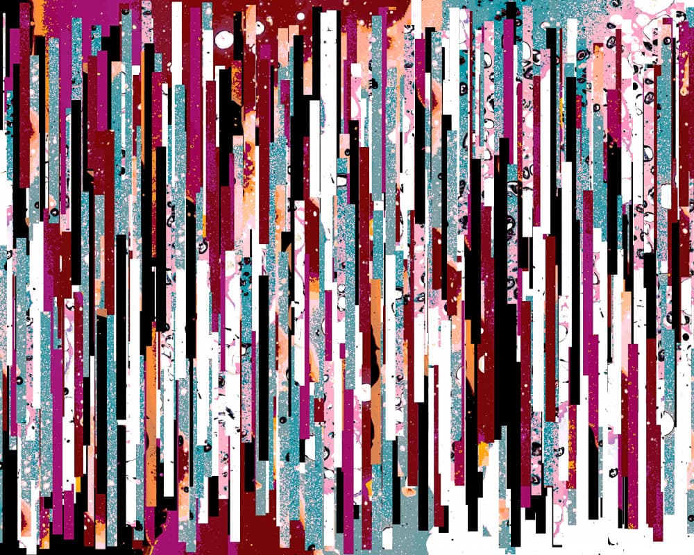 Abstract Color Blocks by Uma Gokhale — canvas wall art