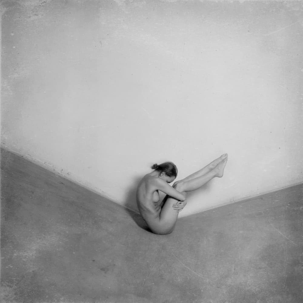 Contemplative Nude Figure by Yaroslav Vasiliev-Apostol — canvas wall art