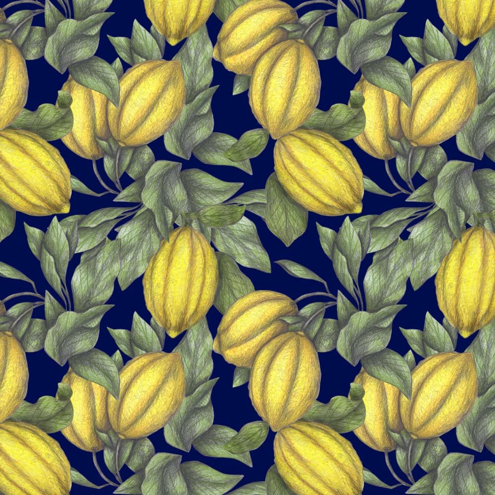 Vibrant Lemon Pattern