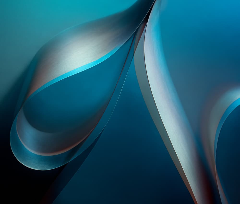 Abstract Blue Grace by Wei Xu — canvas wall art