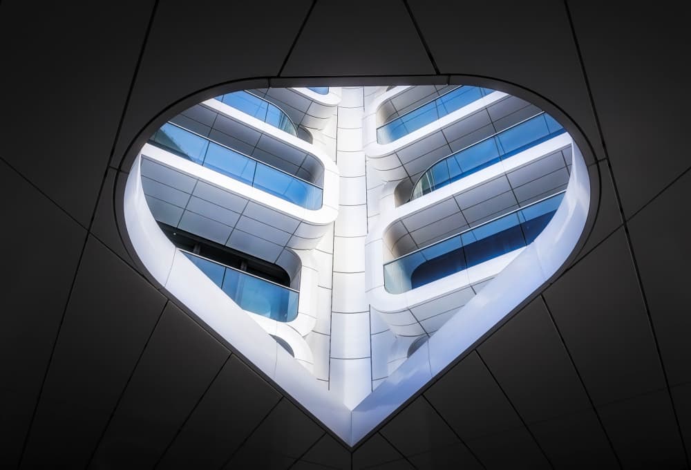 Modern Architectural Frame by Wim Denijs — canvas wall art