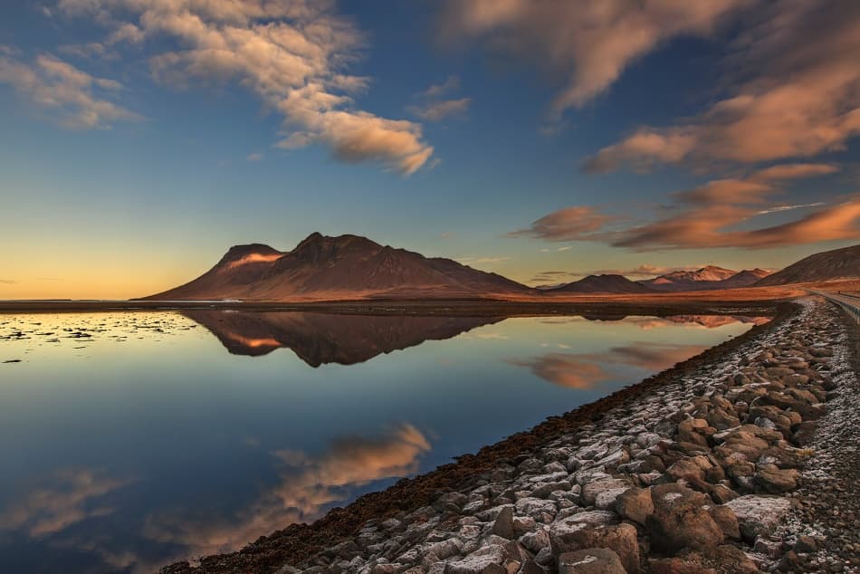 Majestic Mountain Reflection by Bragi Ingibergsson - BRIN — canvas wall art