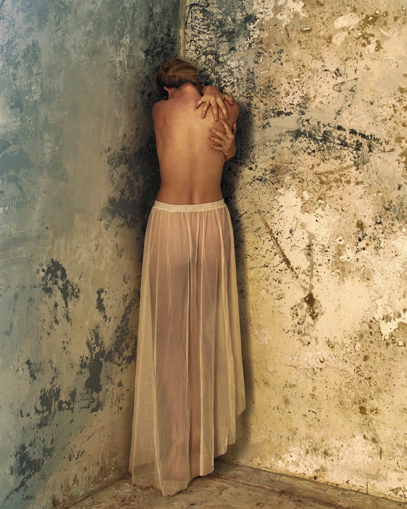 Vulnerable Woman Corner by Ray Fritz — canvas wall art