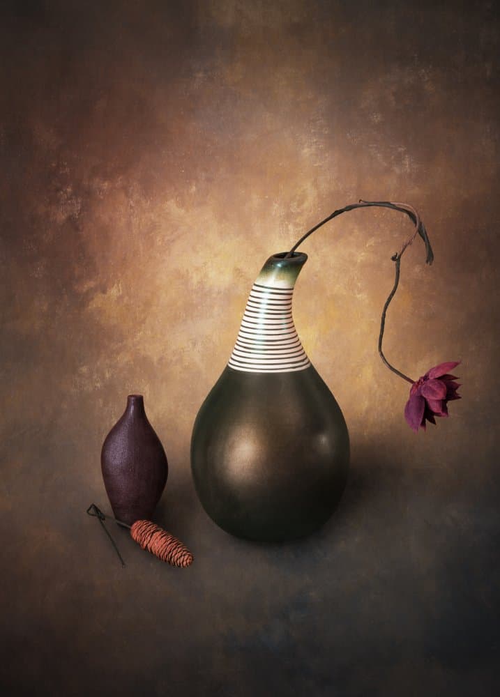 Moody Autumn Still Life by Biao  Huang — canvas wall art