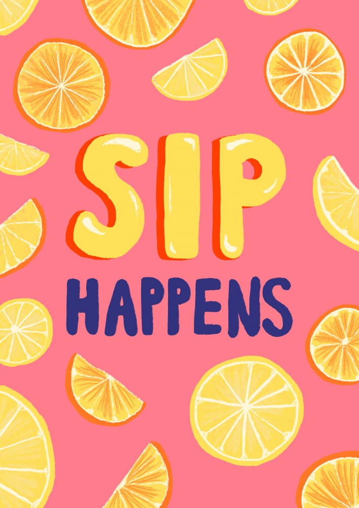 Sip Happens Lemons