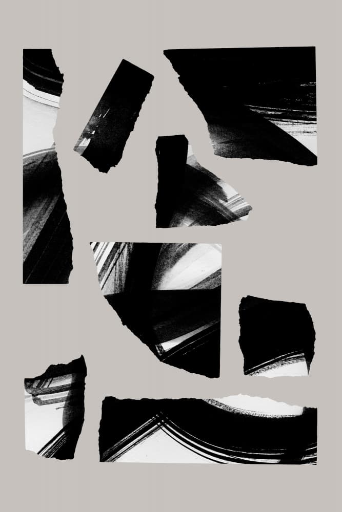 Watercolor Pieces 4 by Mareike Böhmer — canvas wall art
