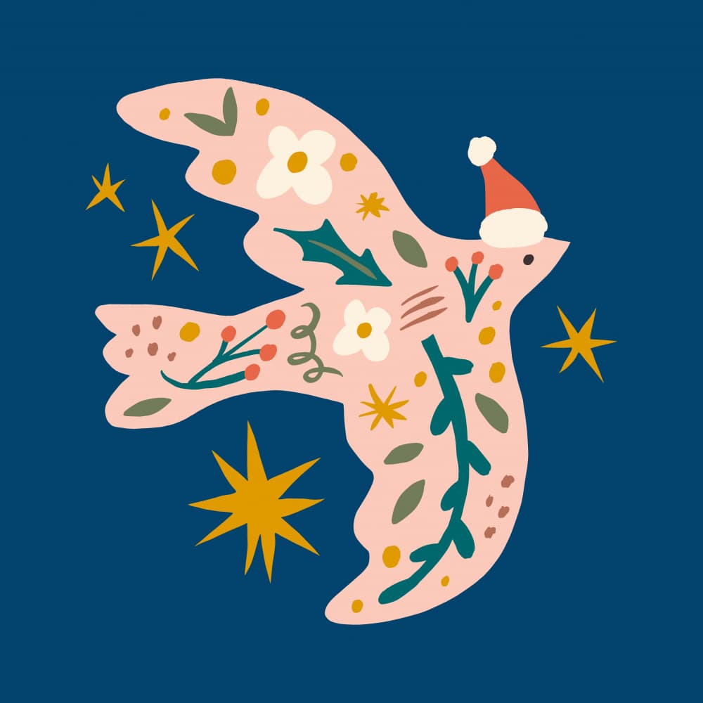 Happychristmasno28 by Treechild — canvas wall art