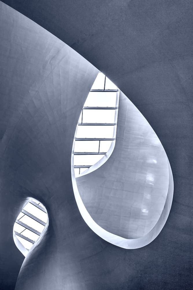 Abstract Curves and Light by Theo Luycx — canvas wall art