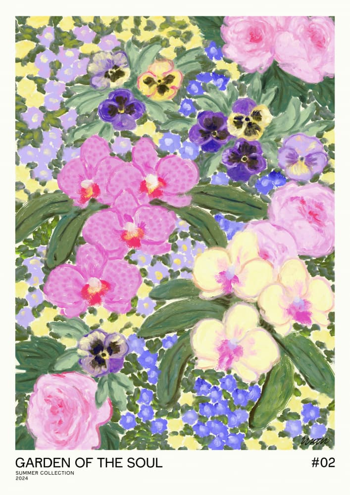 Garden of soul 02 by NKTN — canvas wall art