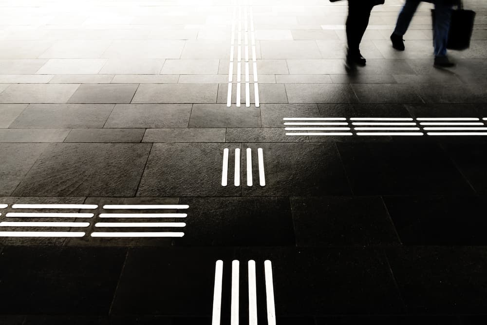 Urban Commuter Lines by Marc Huybrighs — canvas wall art