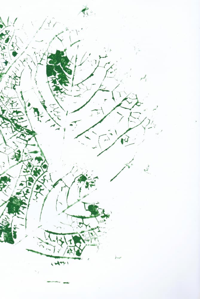 Intricate Leaf Pattern by Maira Ribena — canvas wall art